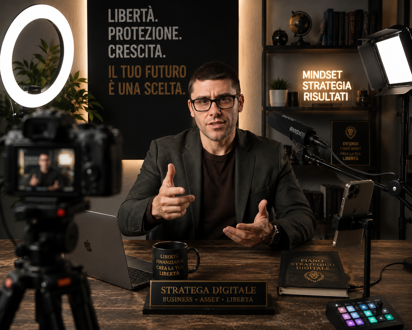 Icona polarizzazione social