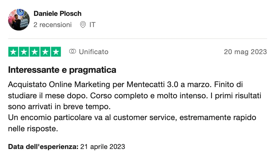 Testimonianza 1